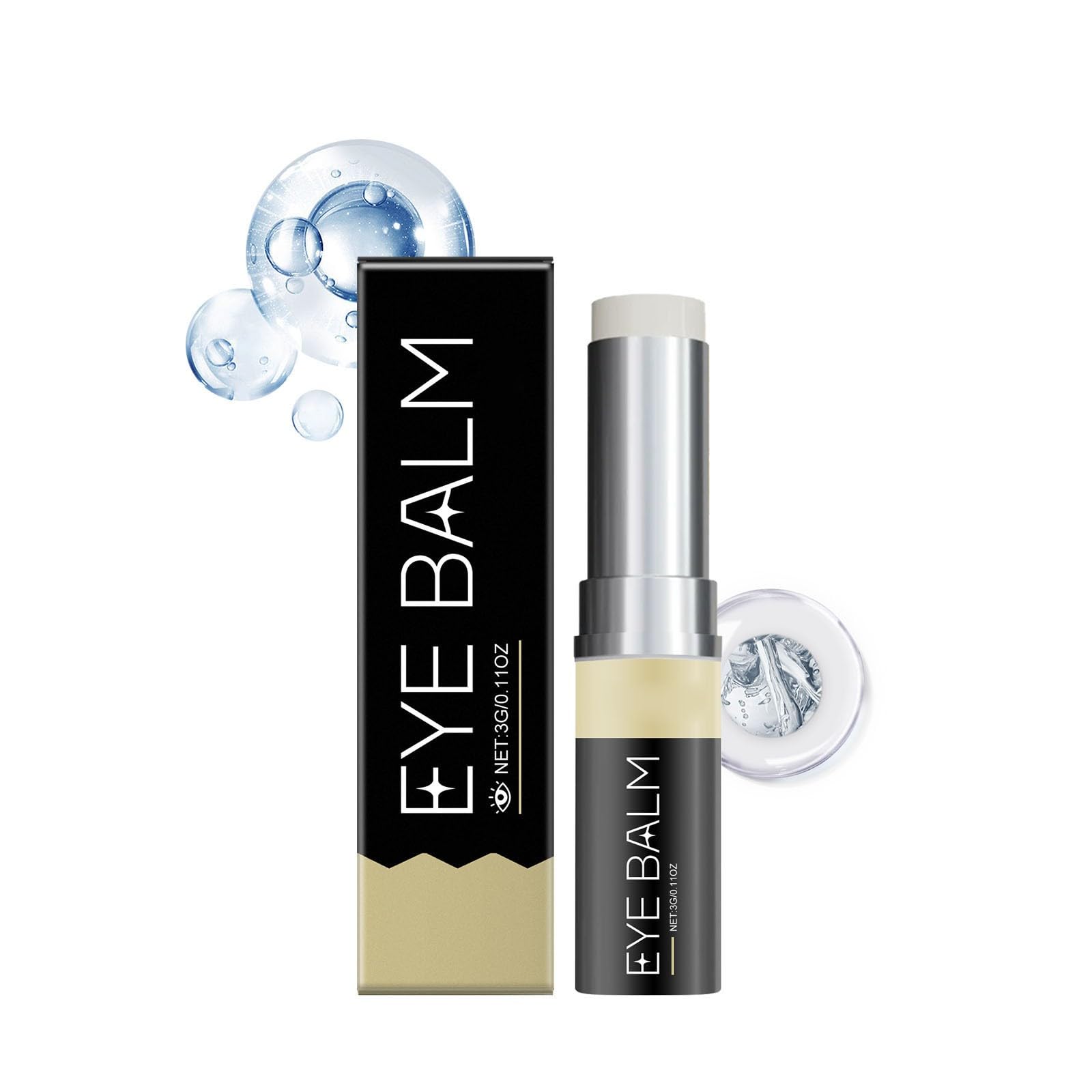 Crème pour les yeux avec curcuma anti-âge pour cernes, rides et ridules, 3 g