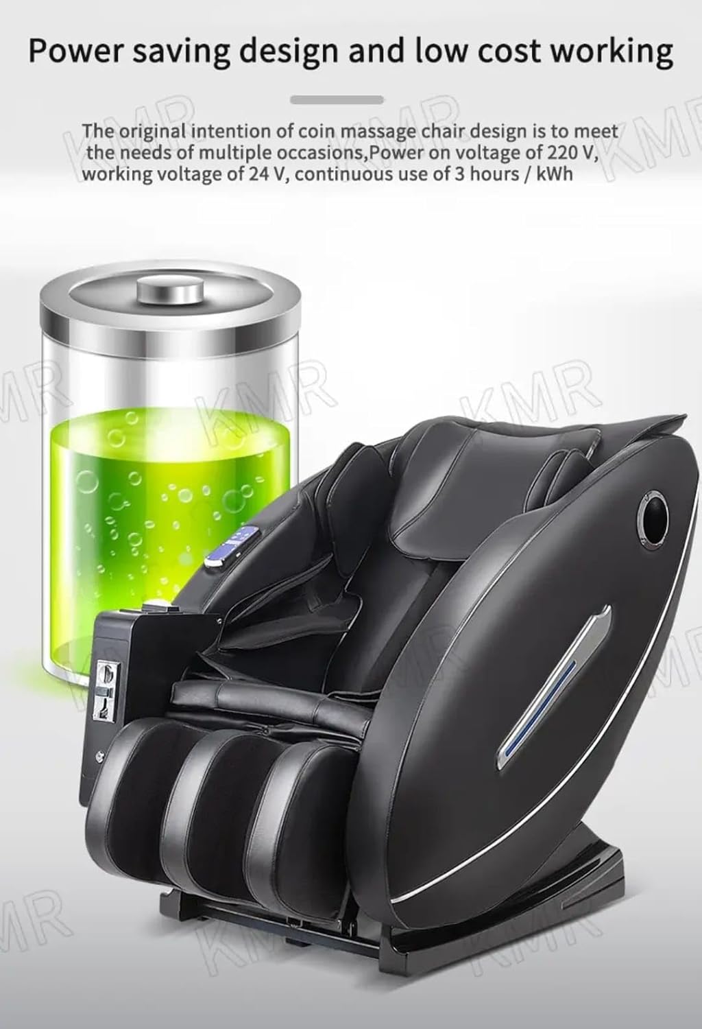 DR BWC Coin Operated Massage Chair!Premium Coin-Operated Massage Chair for Relaxation | Ideal for Gyms, Spas, and Public Spaces