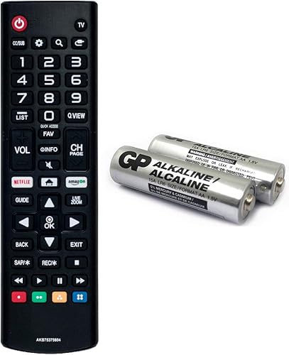 AKB75375604 - Remoto de TV de repuesto para LG TV 43UK6300PUE 32LK610BPUA 49UK6300PUE 55UK6300PUE 65UK6300PUE 75UK6570PUB 75SK8070PUA 55SK9000PUA