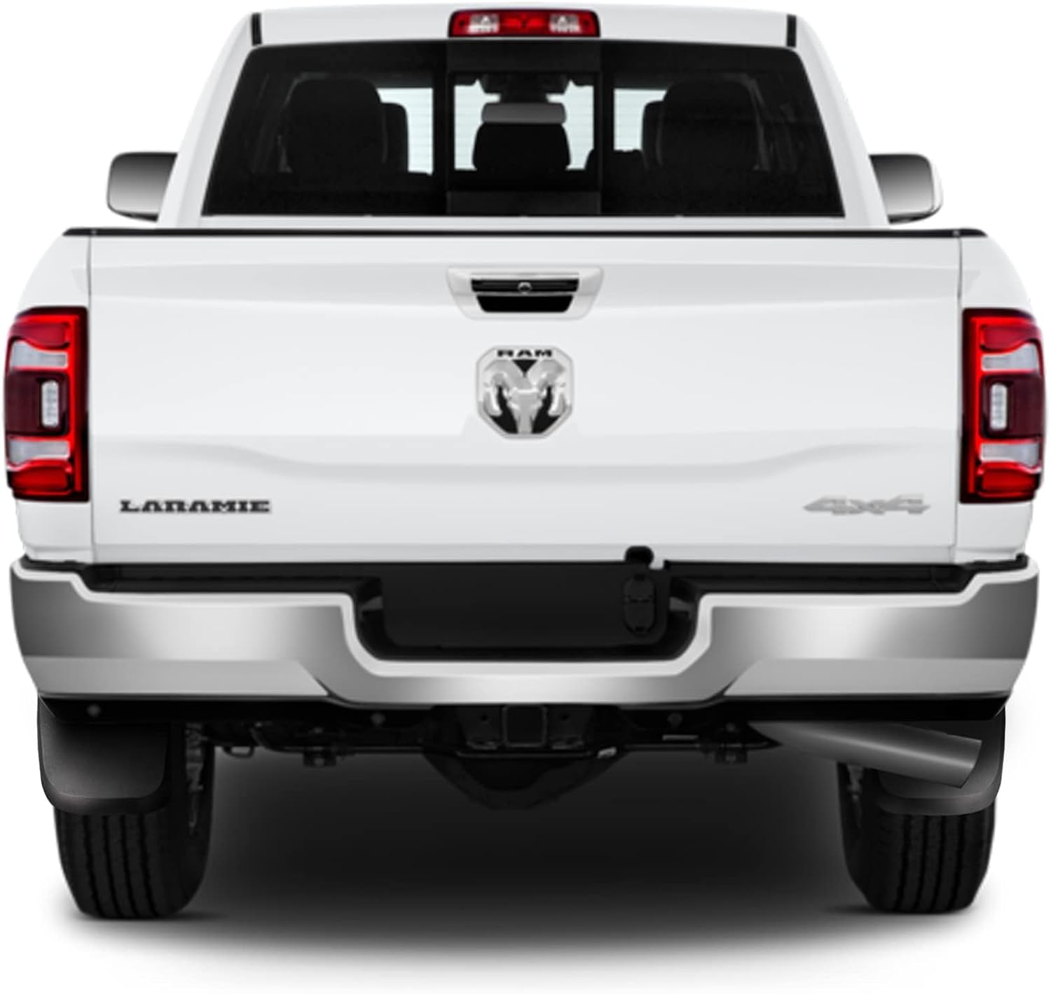 Tecoom Truck Mud Splash Guards Fit for Ram 2500 3500 2019-2023 with OEM Fender Flares, Not for Power Wagon, Black Front and Rear Mud Flaps Set of 4