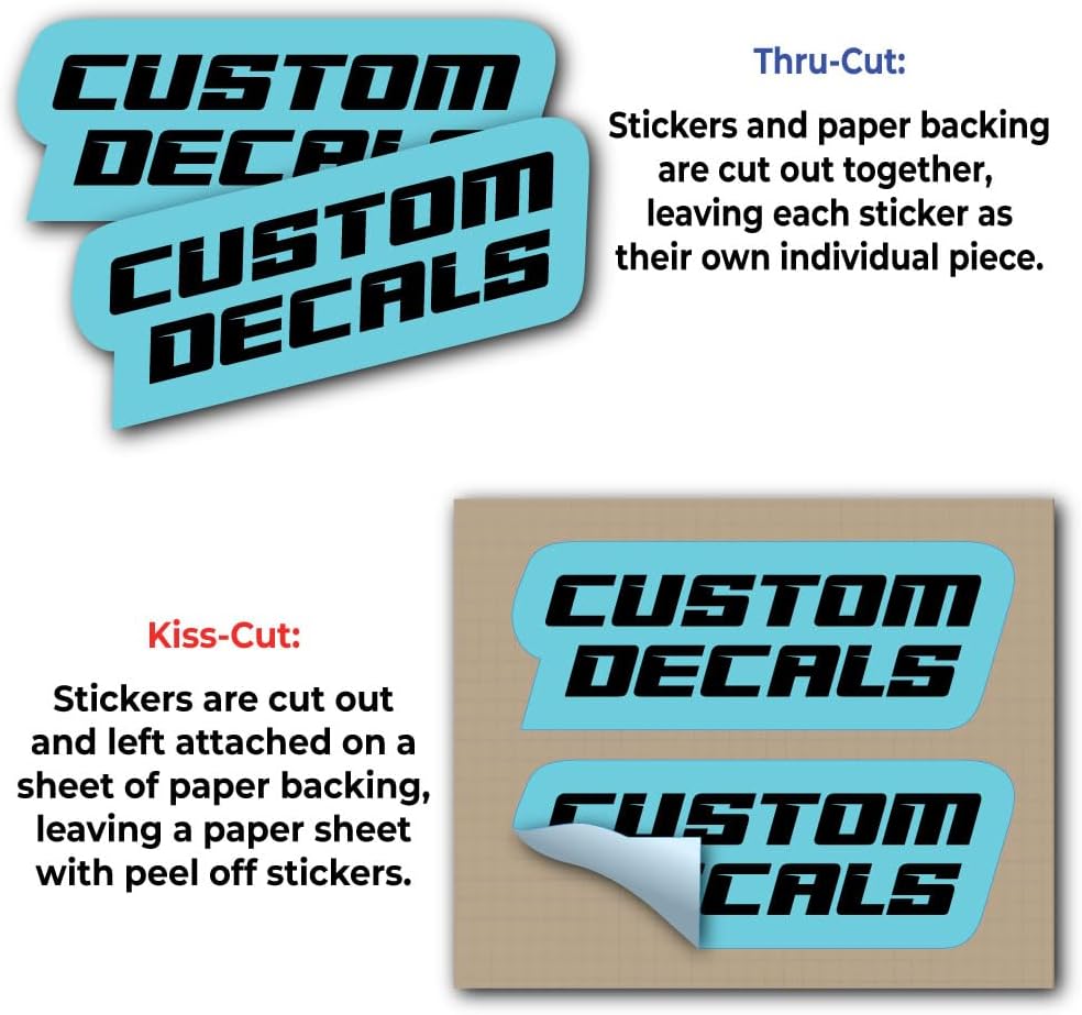 Custom Design Your Own Holographic Vinyl Decals Stickers Labels. Upload Your Photo, Text, Logo, or Image. UV Fade Resistant, Dishwasher Safe, Vinyl Has Air Release for Bubble Free Install. Oil Slick