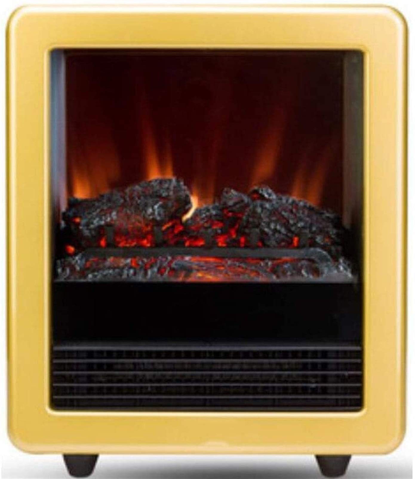 Buy AJH Standalone Fireplace Portable Electric Stove Heater with