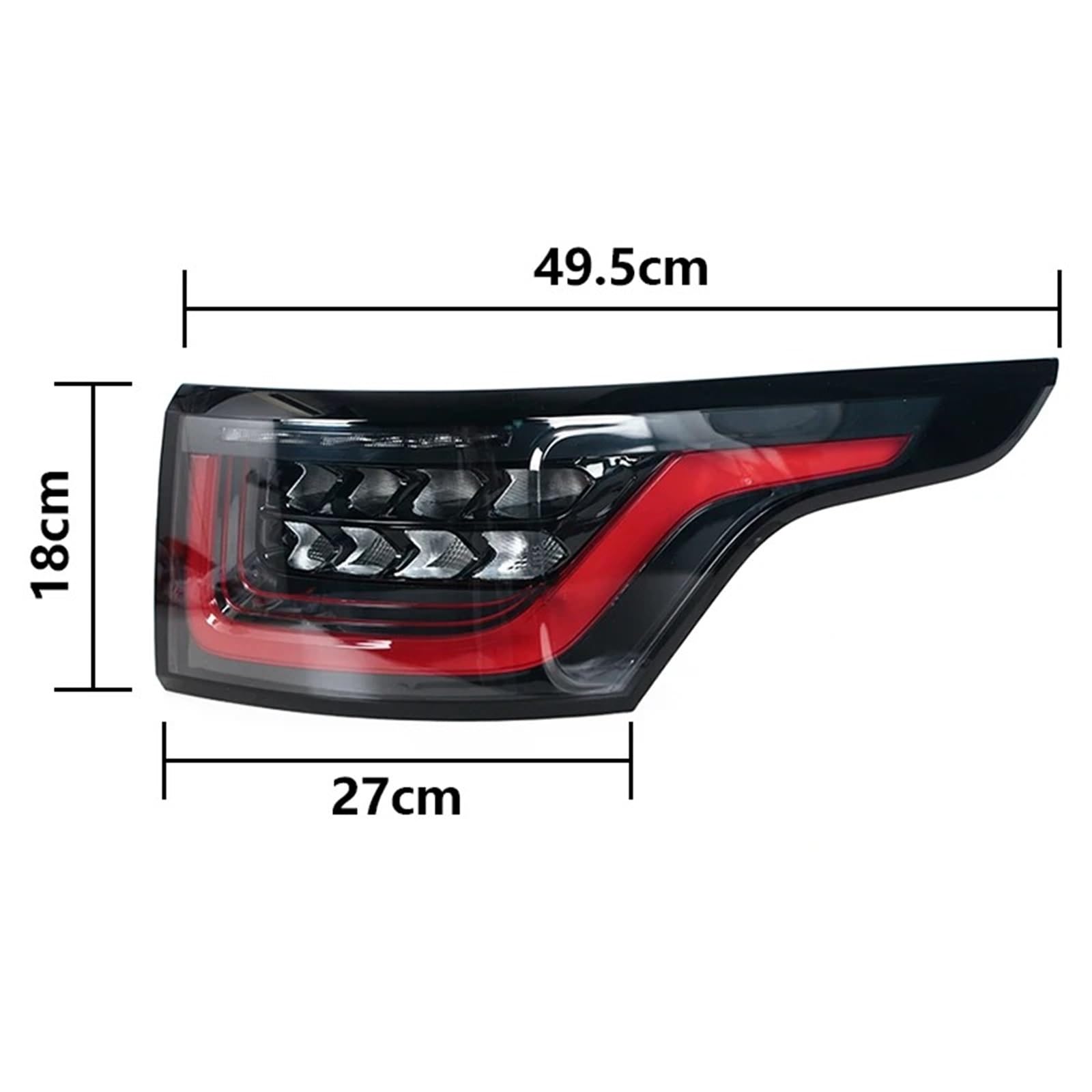 Faro Fanale Posteriore Per Land Per Rover Per Range Per Sport L494 2018-2021 Auto LED Fanale Posteriore Lampada Segnalazione Luce Retromarcia LR116468 LR116471 Luci Coda