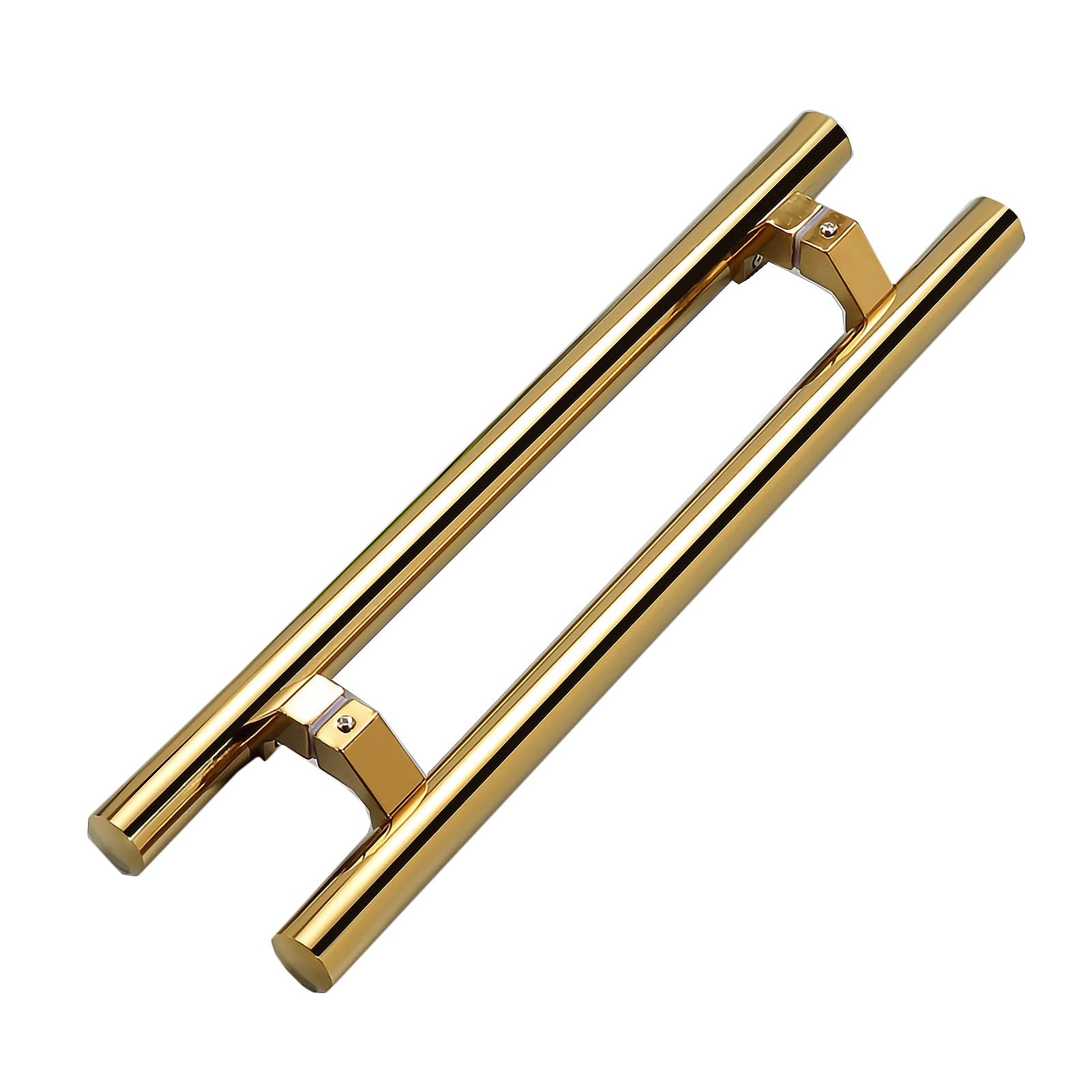 Solid Stainless Steel Push Door Handle,for Glass Door Wooden Door, Commercial Door Handle Applicable for Sliding Shower Door /80cm,Yellow Titanium-L:120cm(,Yellow Titanium-L:120cm(47.2in)/80cm(31.4in)