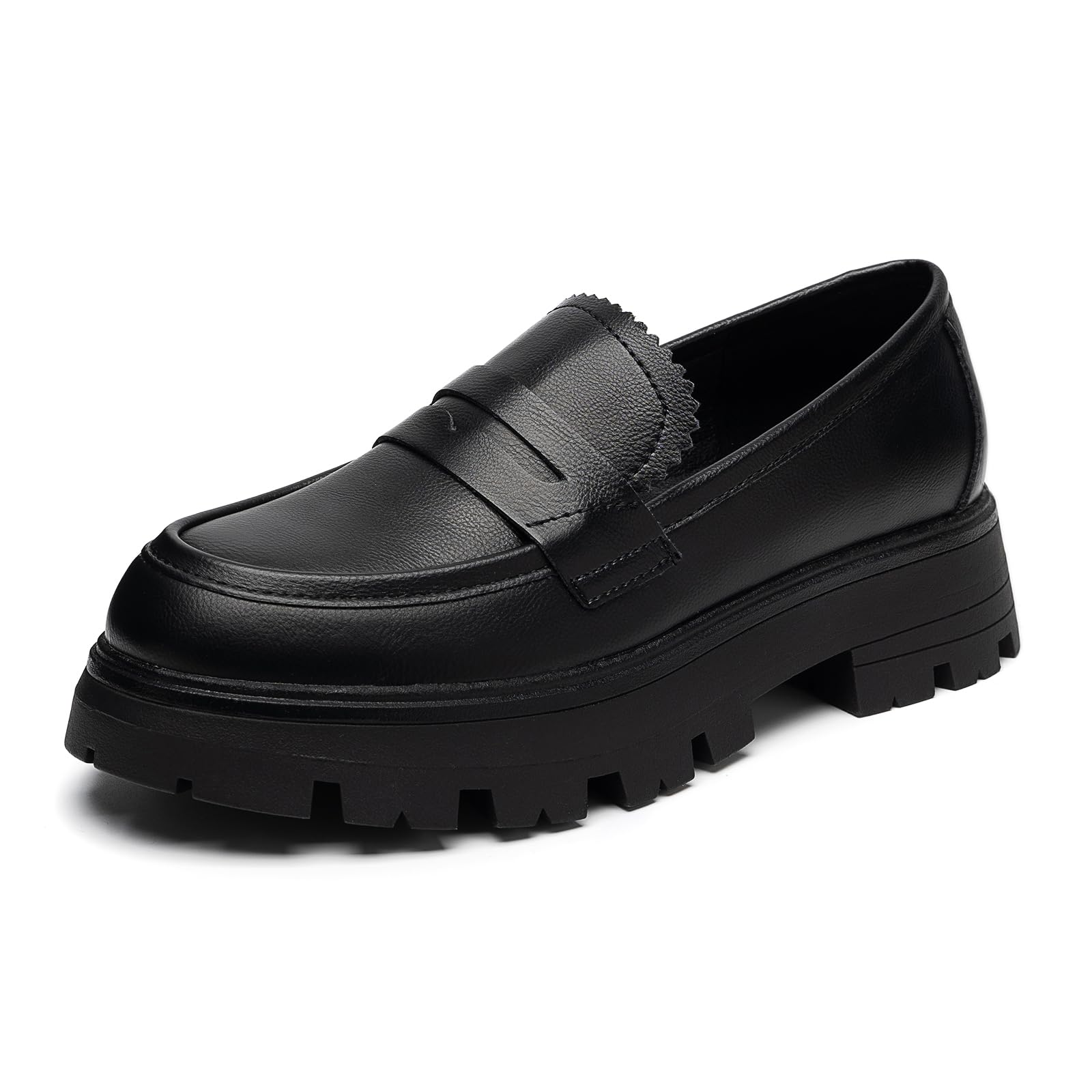 CestfiniPlatform Chunky Loafers for Women
