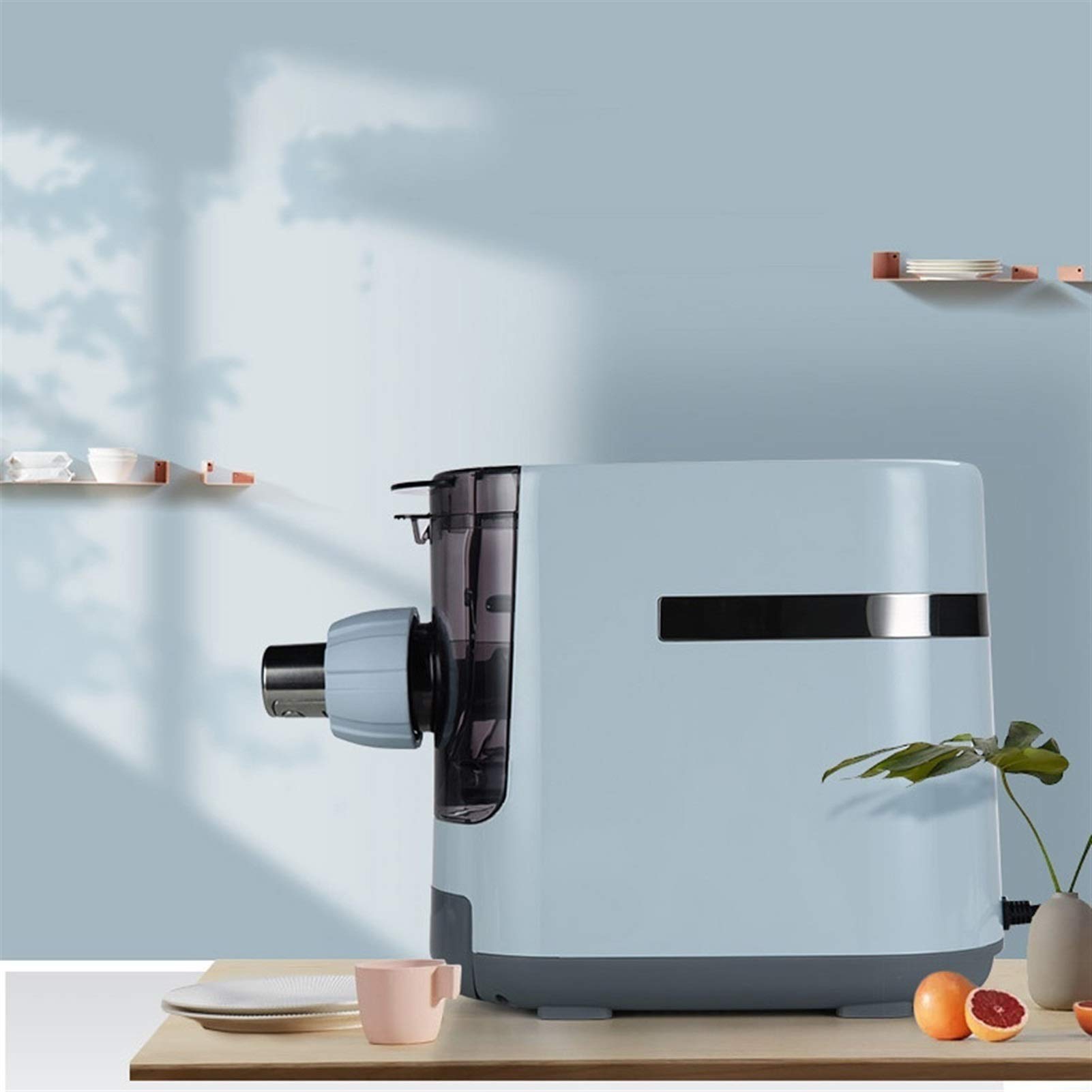 Rodillo de pasta y accesorio de corte para batidoras de pie Kitchen Aid Incluido Rodillo de hoja de pasta, cortador de espaguetis Máquina de prensado de fideos eléctrica totalmente automátic