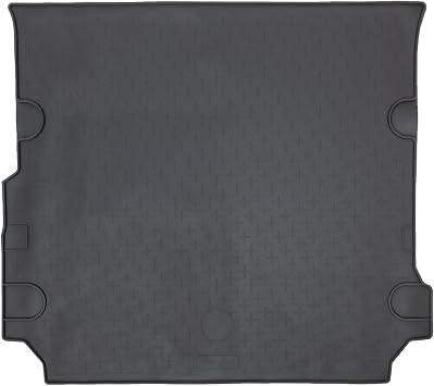 Travall Cargo Mat Liner Compatible with Land Rover Discovery 3 2004-2009 and Discovery 4 2009-2016 TBM1032 - All-Weather Cargo Mat Rubber Trunk Mat Liner
