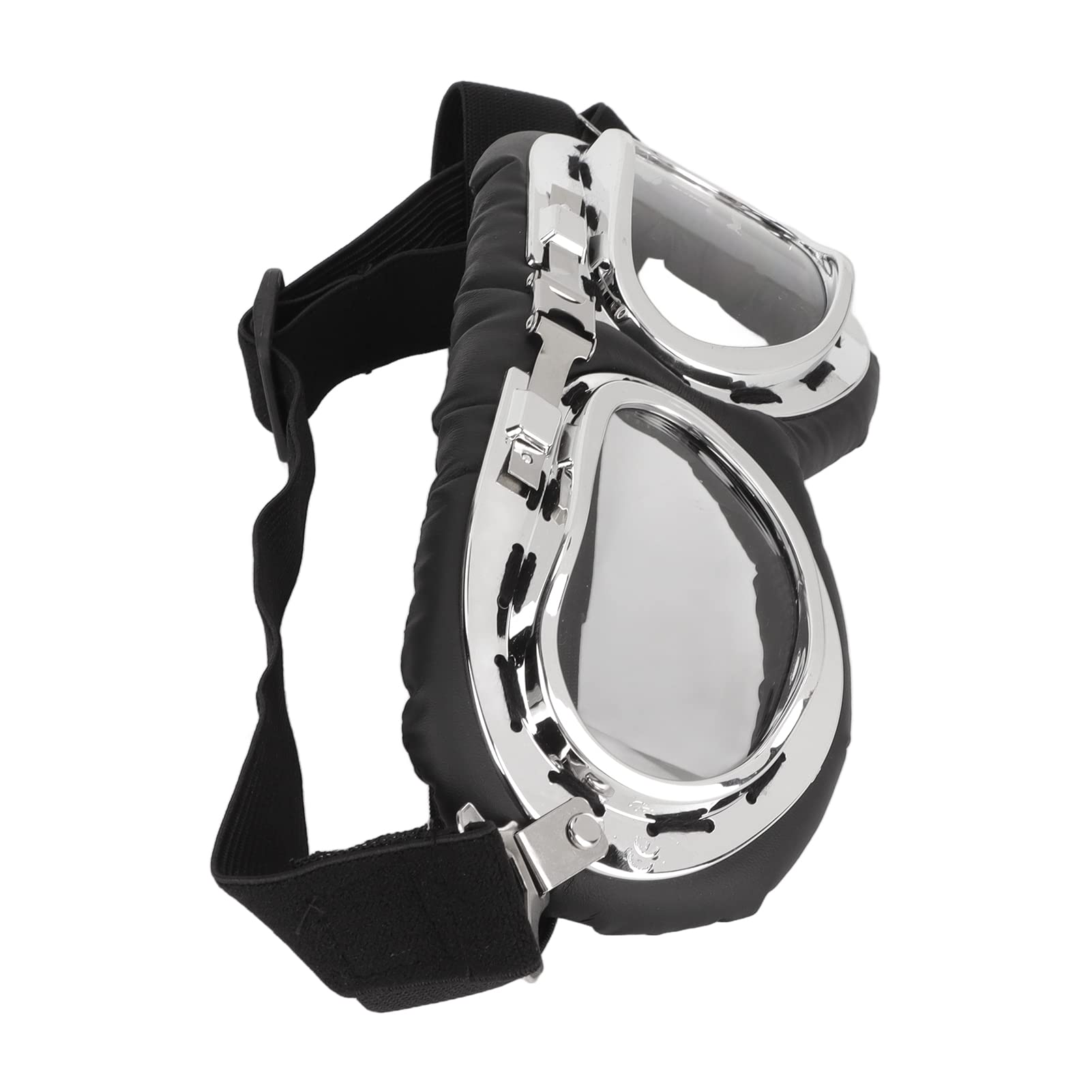 Dog Sunglasses Large Breed, Dog Goggles Dog Eye Sunglasses Dog Sunglasses Medium Breed with Folding Frame and Elastic Strap for Motorcycle Car Driving Bike Riding