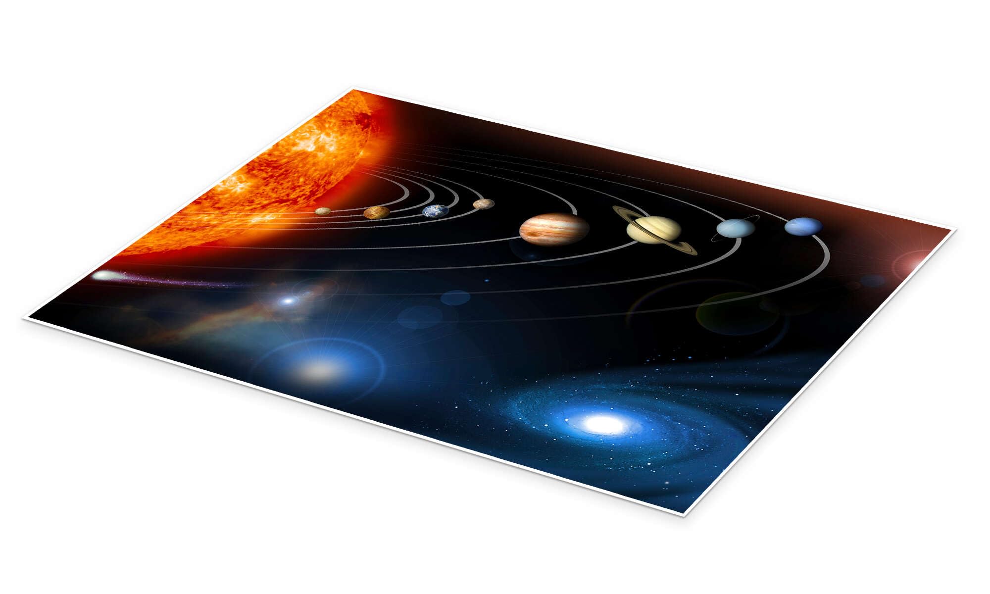 Poster NASA SISTEMA SOLARE Su Tela, Stampa Artistica Da Parete, Poster - Foto 9