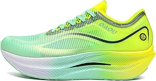 Carbon Plate Marathon Running Racing Shoes Men Stable Support Shock-Relief Ultra-Light TPU Outsole Rebound Sneakers