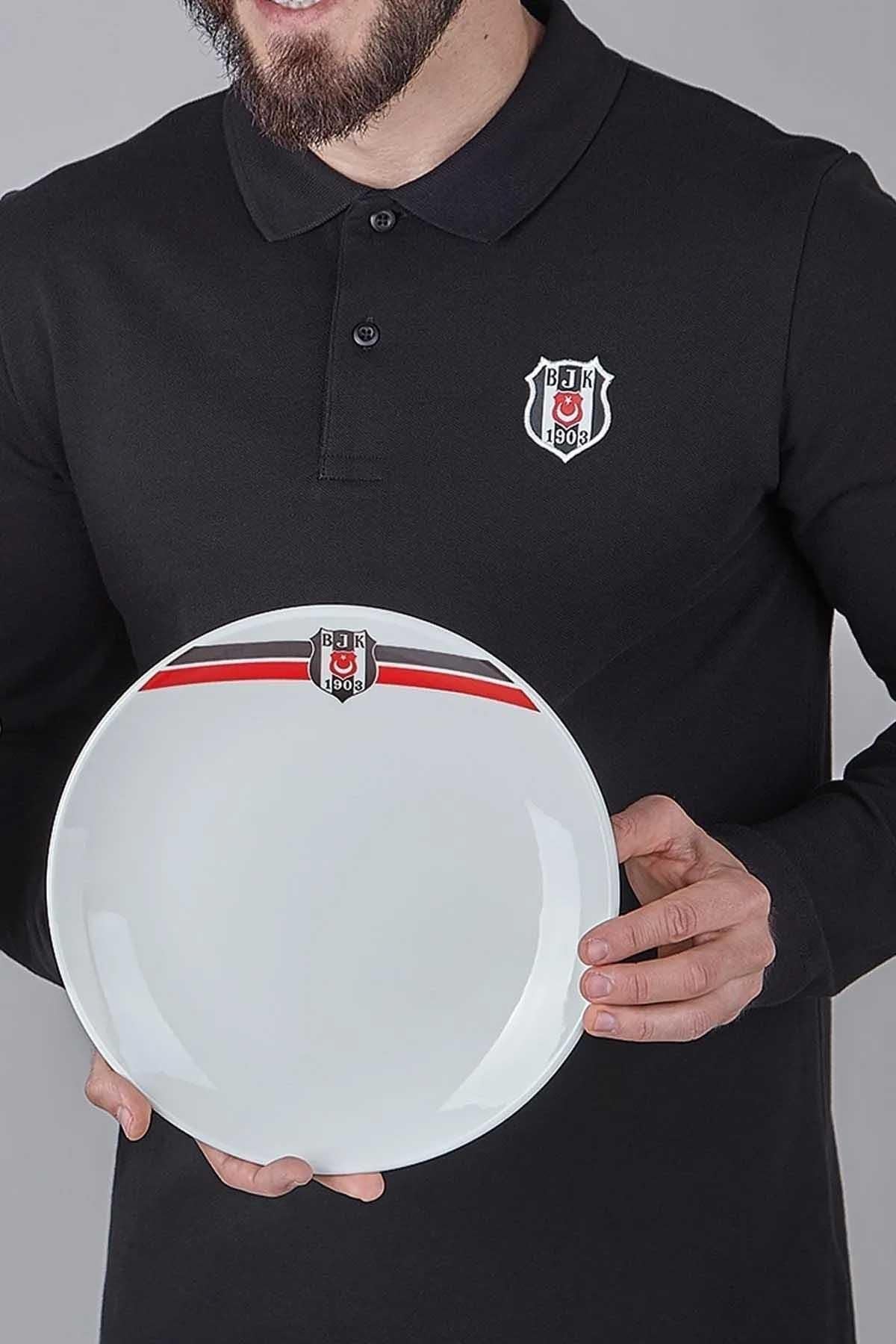 Lisanslı 2'li Porselen Pasta Tabağı
