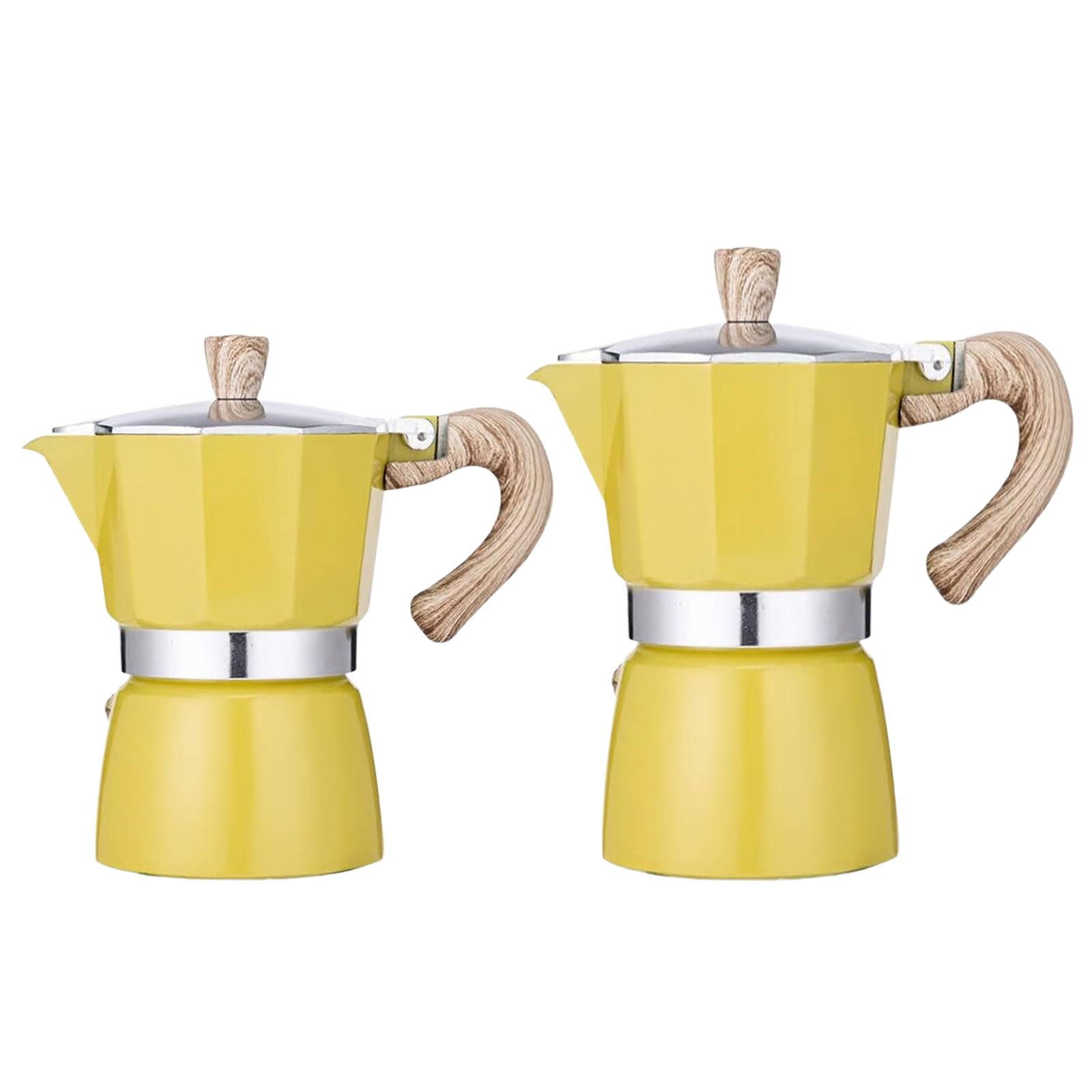 Cafetera para estufa, cafetera de 3/6 tazas para el hogar, pequeñas ollas de expreso portátil, herramienta de café