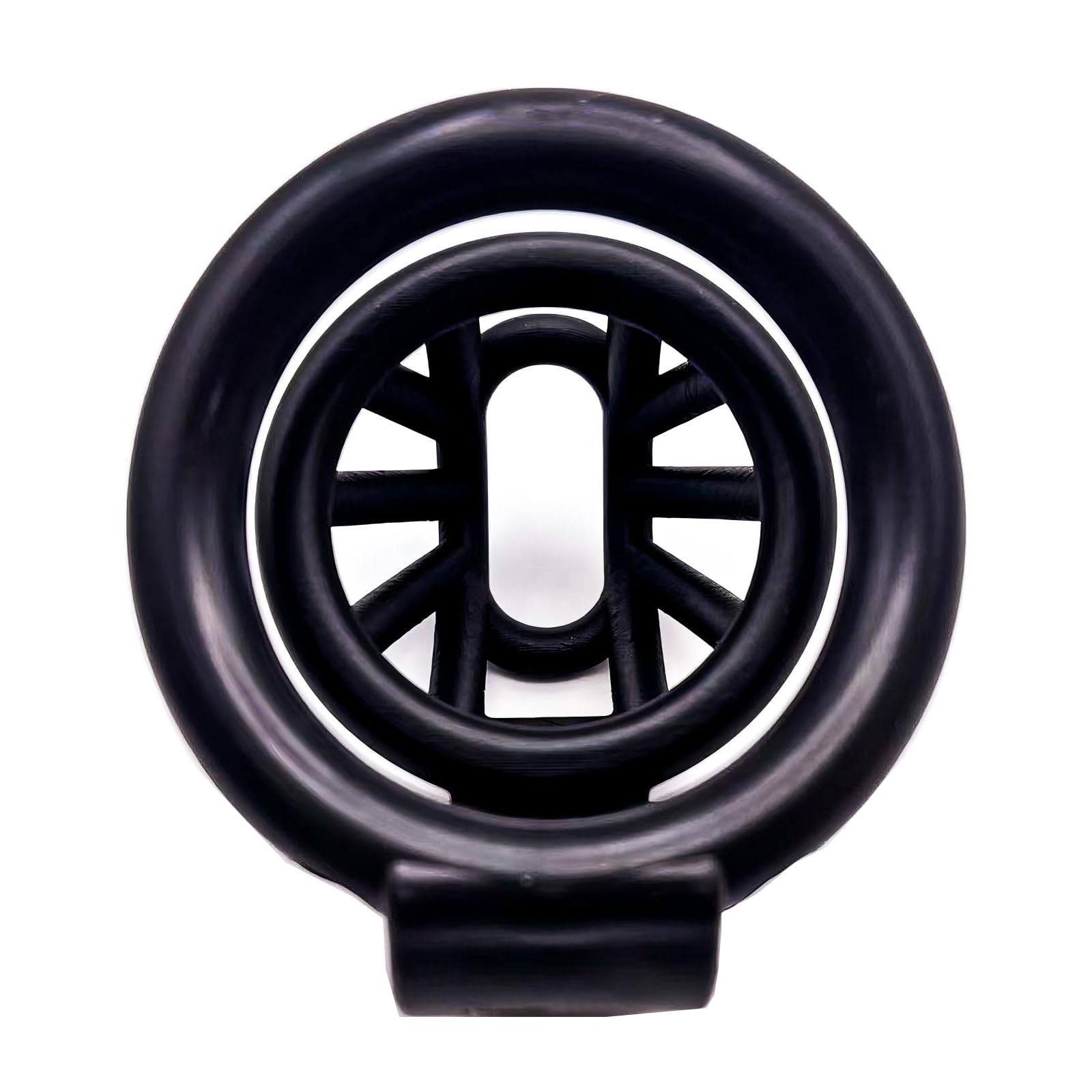 Cage Chastetée Sex Toýs Homme Cage de Chasteté Pénis avec 4 Anneaux Courbés de Tailles Différentes Ceintures de Chasteté avec Serrure Invisible pour Hommes Adultes Sissy Chastity Cage (Black,L)