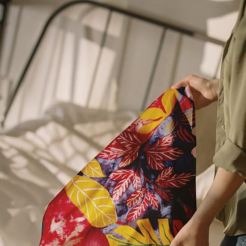 Miniatura 7 de Tela india, 7 piezas de tela de lino de algodón étnico, 19.7x15.7 in/20x16 pulgadas, paquetes de tela vintage de tela de costura cuadrados para