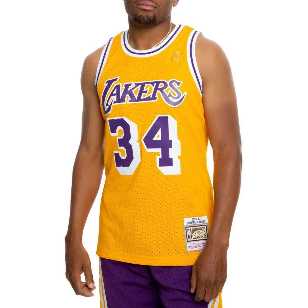 Mitchell & Ness Los Angeles Lakers Camicia da Donna Uomo