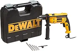 DEWALT Furadeira de Impacto 13mm DWD502KA 750W com 5 Brocas e Maleta 220V