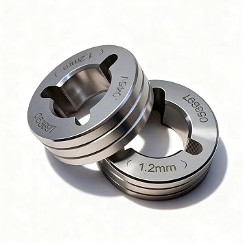 053697 Drive Roll Compatible for Miller Millermatic 200/210/212/250/251/252/DVI/Pulser/Vintage Mig Welder,V Groove .045" 2pk