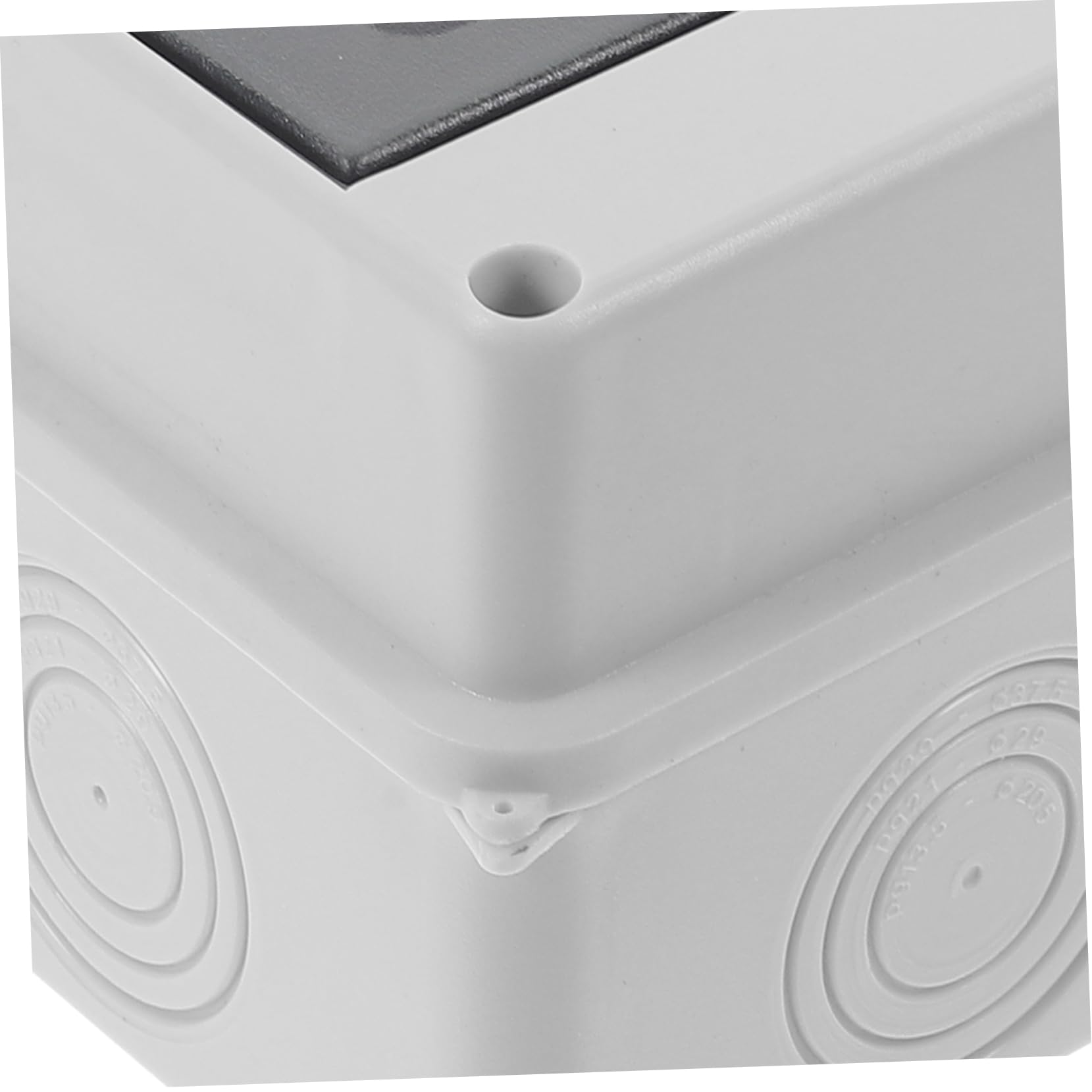 Caja Eléctrica Estanca de Abs, Distribución Exterior para Cableado, Gran Capacidad y Montaje Sencillo en Instalaciones Eléctricas