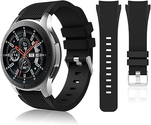 HSWAI Compatible con correas de Samsung Galaxy Watch de 1654 pulgadas Gear S3 Frontier correas de reloj clásicasGalaxy Watch 3 bandas de 1732 disponible en Yaxa Guatemala