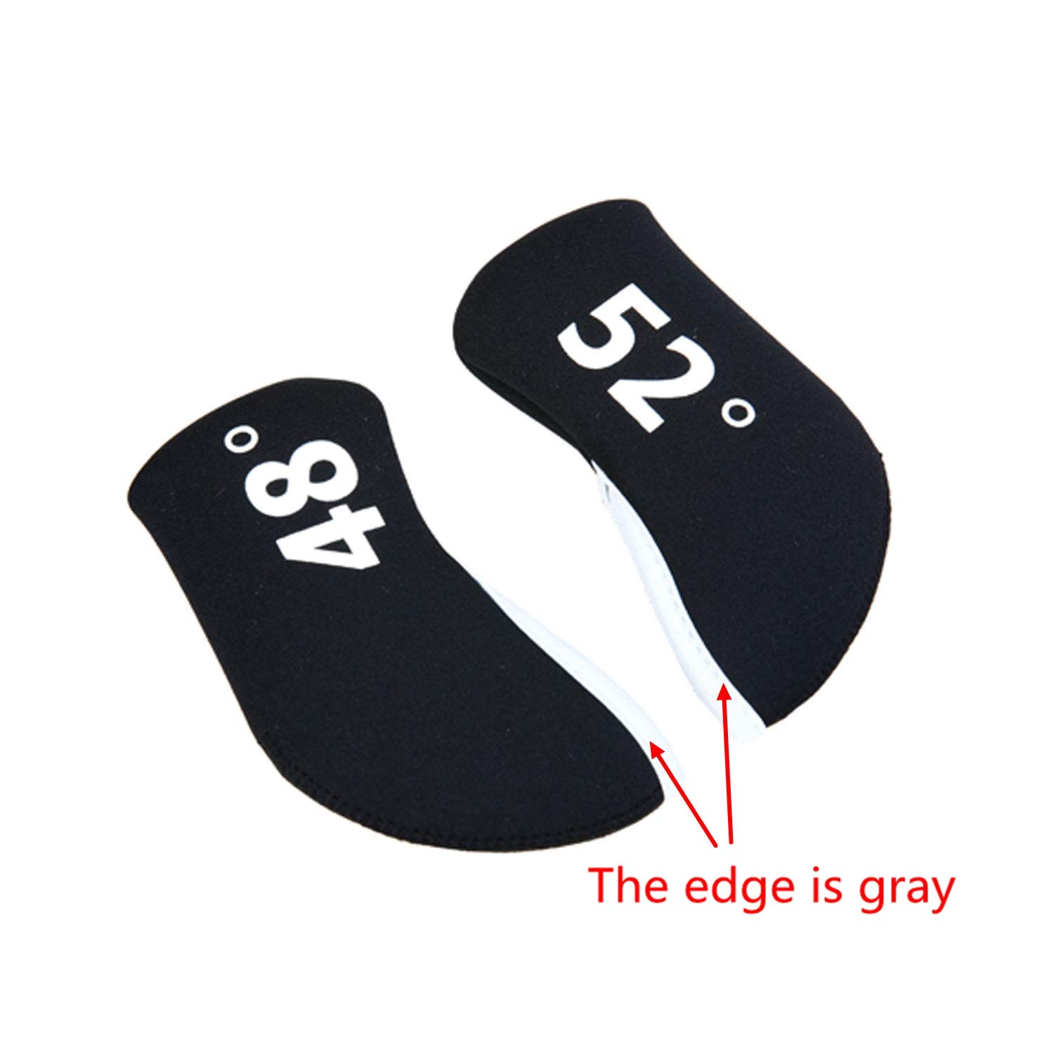 Golf Builder 6pcs/Set Soft Neoprene Golf Wedge Head Covers fit RH and LH 48,52,54,56,58,60