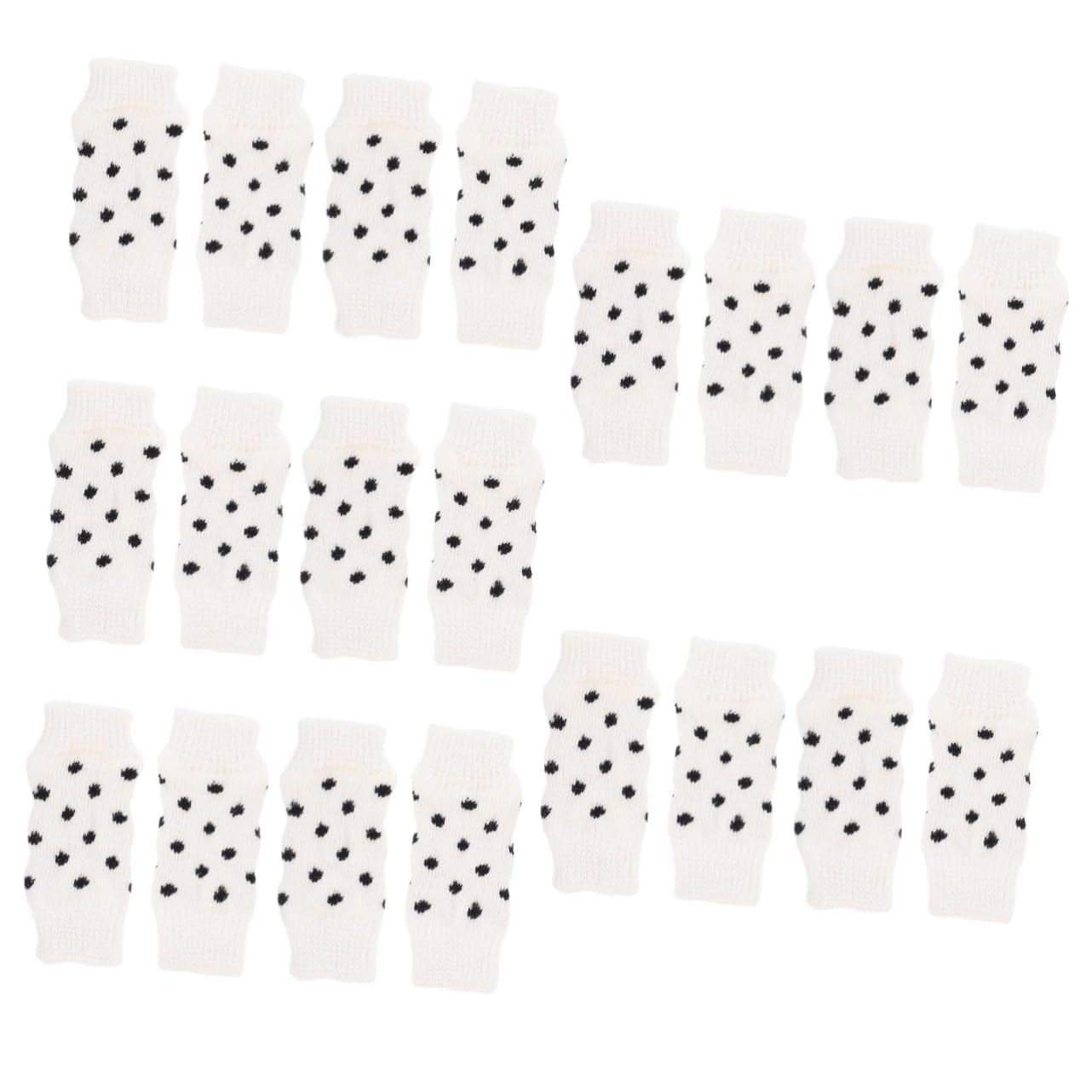 Protège-jambes pour animaux BESPORTBLE | Lot de 5 sets de chaussettes respirantes pour chiots