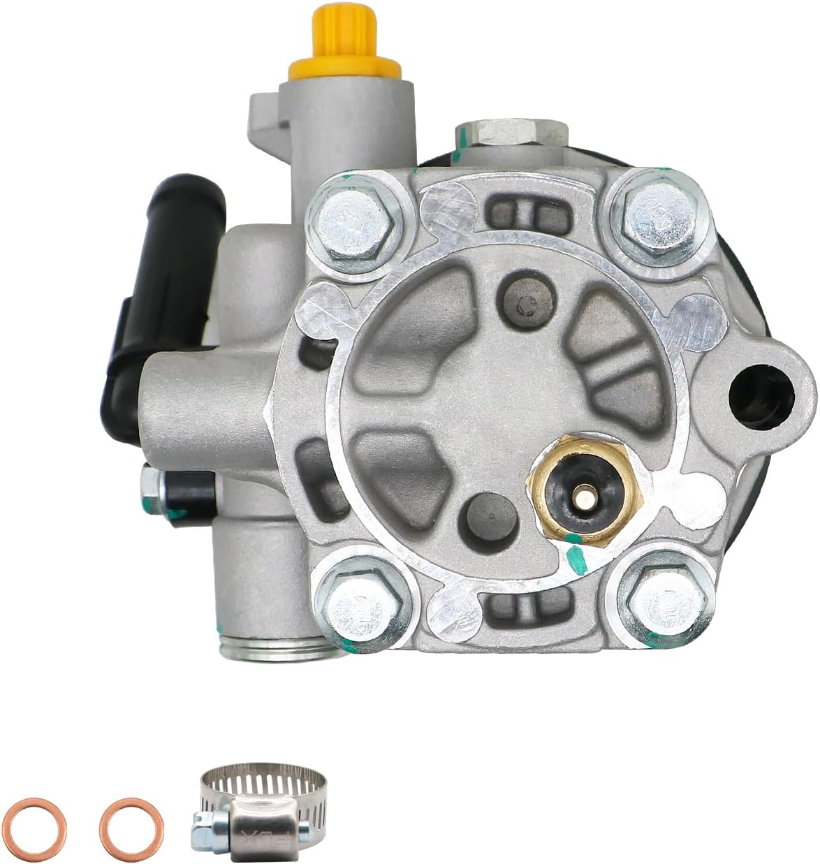 21-5196 Power Steering Pump with Pulley Assembly Fit for Subaru Impreza 2011-2014, 2010-2013 for Subaru Forester, 2005-2009 for Subaru Legacy, 2005-2009 for Subaru Outback