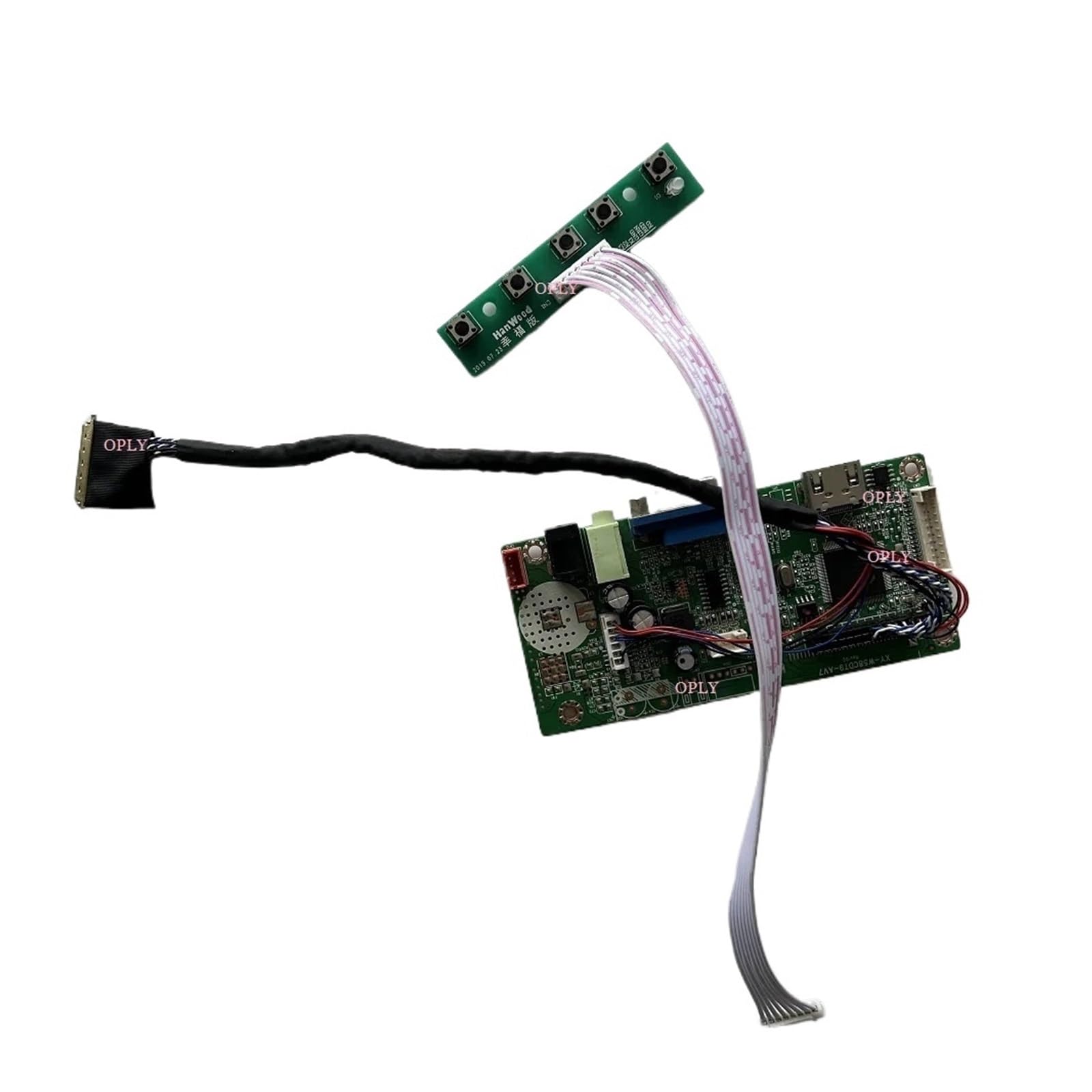 Kit for LTN116AT01-A01 LTN116AT07-301 LTN116AT07-401 11,6 "1366X768 Placa Controladora 58C Compatible con HDMI Panel VGA De 40 Pines, Reemplazo for Ordenador Portátil(LTN116AT07-301)