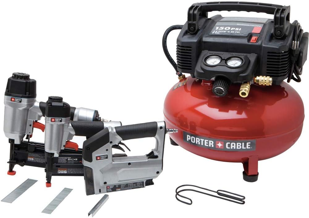 6-Gallon PORTER-CABLE Air Compressor Kit with Togo Ubuy