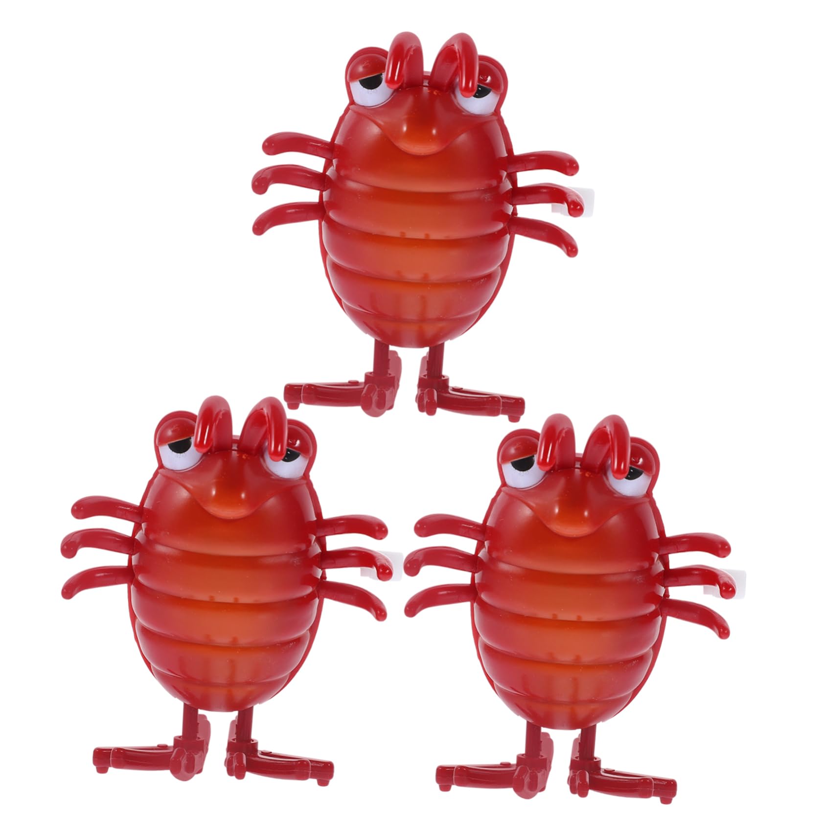 Toddmomy 3pcs Realistic Mini Insect Toys Wind up Halloween Scorpion Toy Plastic Wind up for Halloween Decor