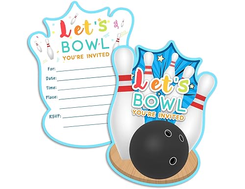 Celebrate with a Strike! Bowling Birthday Party Invitations for a Grand Bash