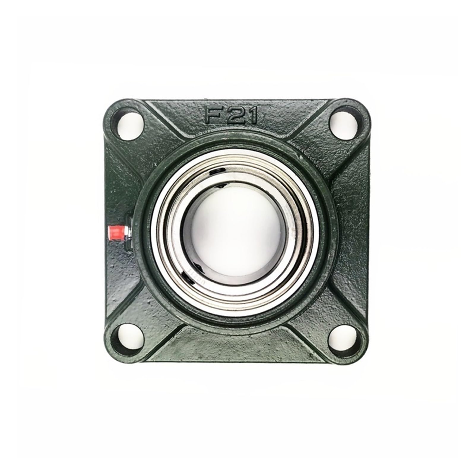 Pillow Block Flansch Welle, Lagerwelle Quadratische Flansch montierte sphärische Stehlager UCF204-218 ID20-90mm(UCF214 ID70mm)