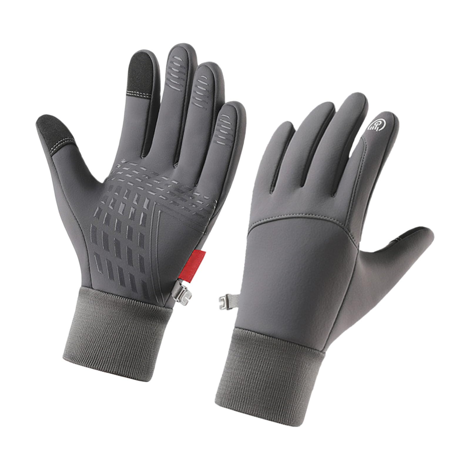 MICFENY 2pcs Winter Skiing Warm Gloves Touchscreens Windproofed Mittens Ride Gym Gloves for Men and Women