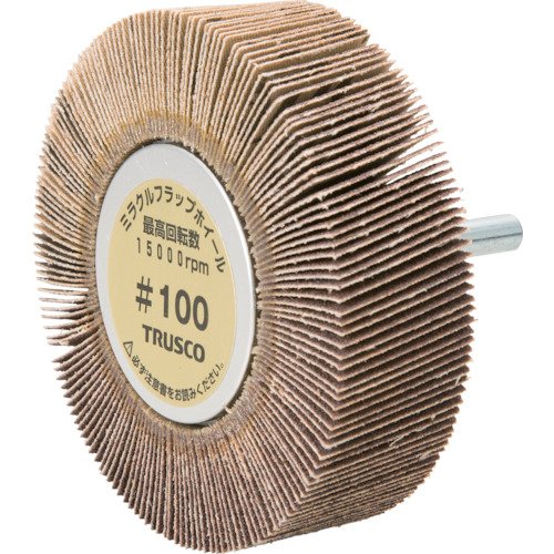 TRUSCO(�g���X�R) �~���N���t���b�v�z�C�[�� �O�a80X��25X��6 5�� 100# MR8025-100