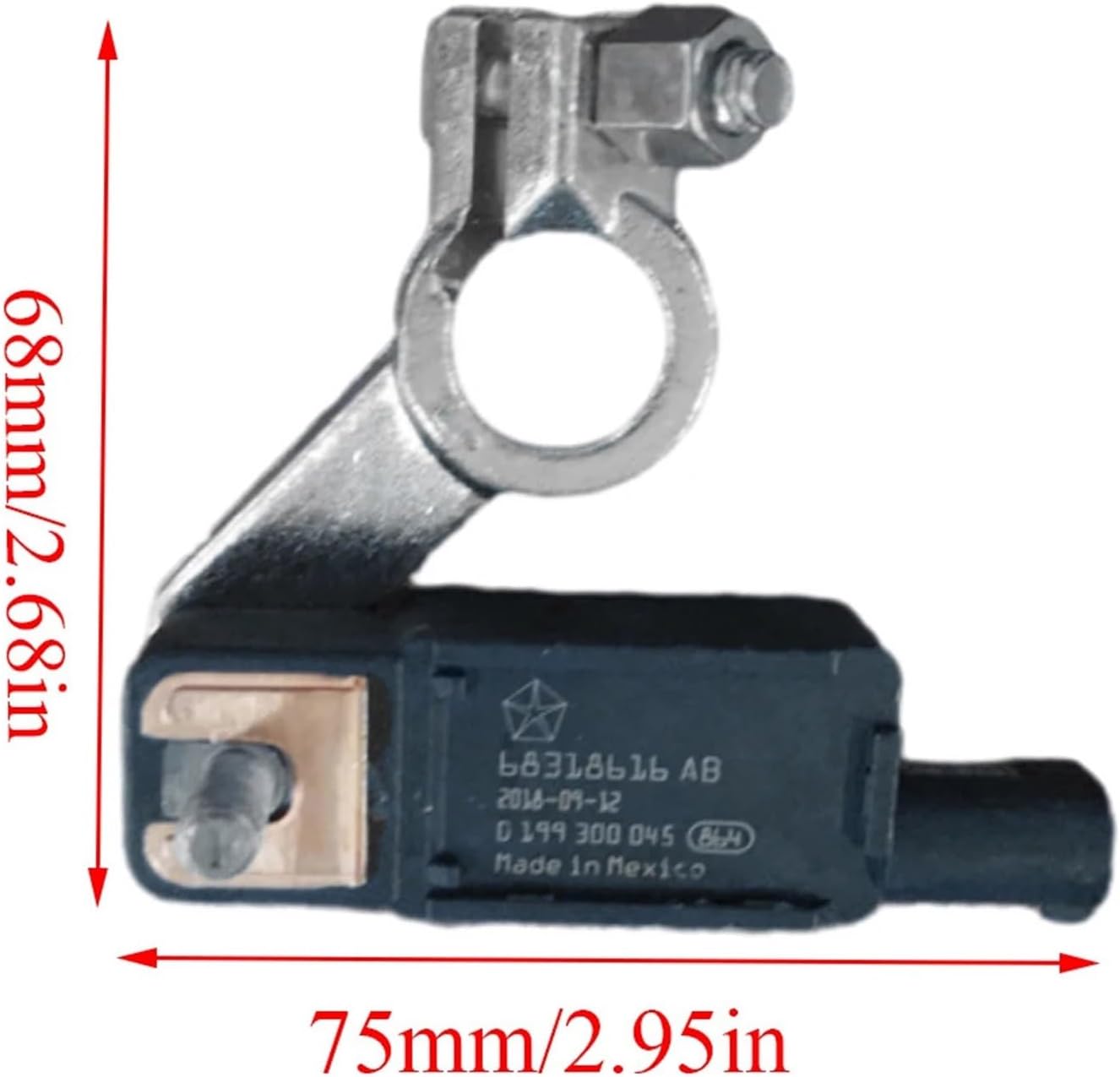 Battery Temperature Sensor 56029778AB, 68318616AC 1Pcs