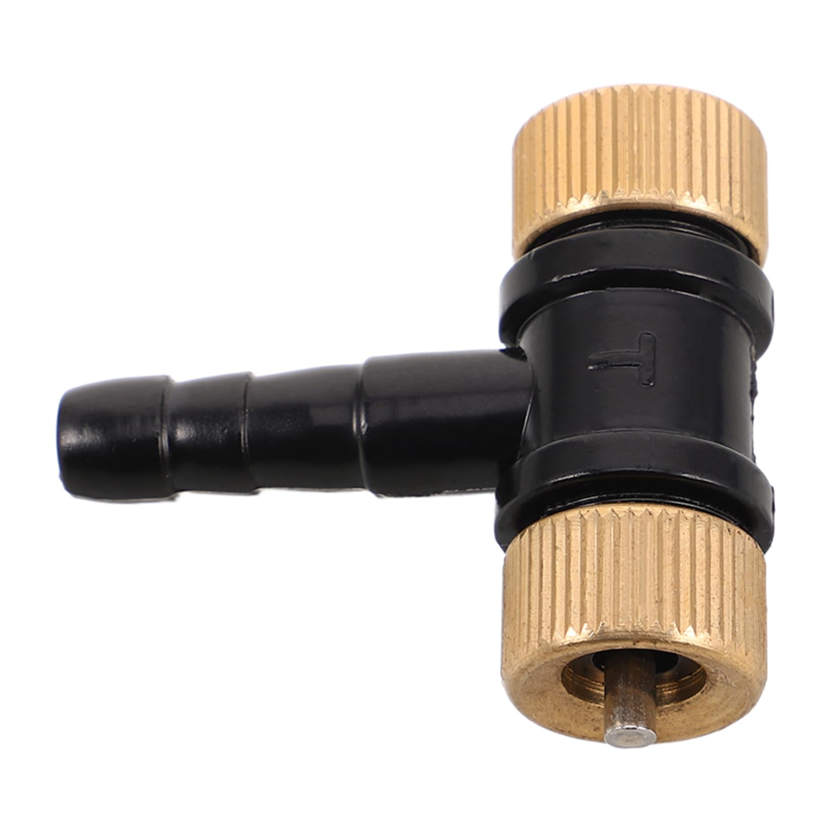 ULTECHNOVO Auto Tire Inflator Nozzle Adapter Dual Head Metal Air Connector for Car Motorcycle Portable Inflation Tool Quick Connect Design for Effortless Tire Maintenance