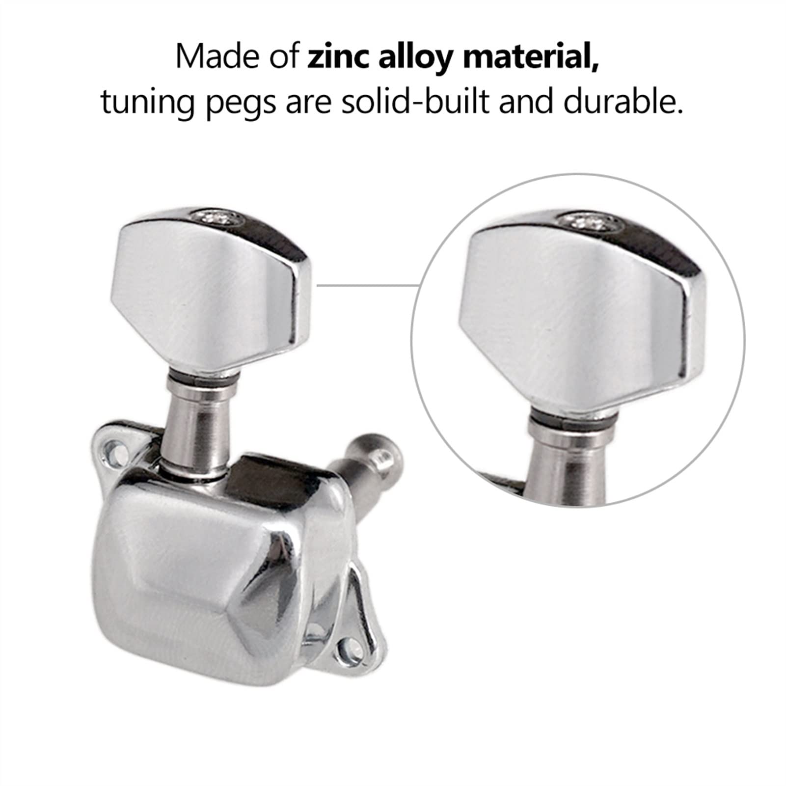 Set Di Pioli Di Accordatura Della Chitarra Cheotime, In Lega Di Zinco - Foto 5