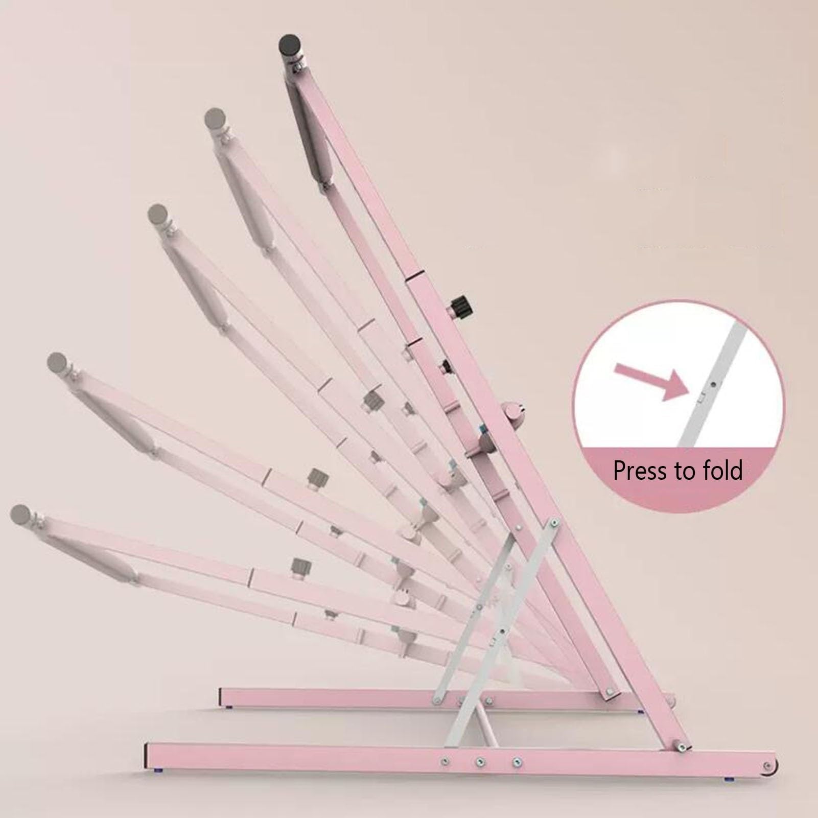 Barra de ballet ajustable portátil, plegable, 85-115 cm, equipo de estiramiento de baile para estudio en casa