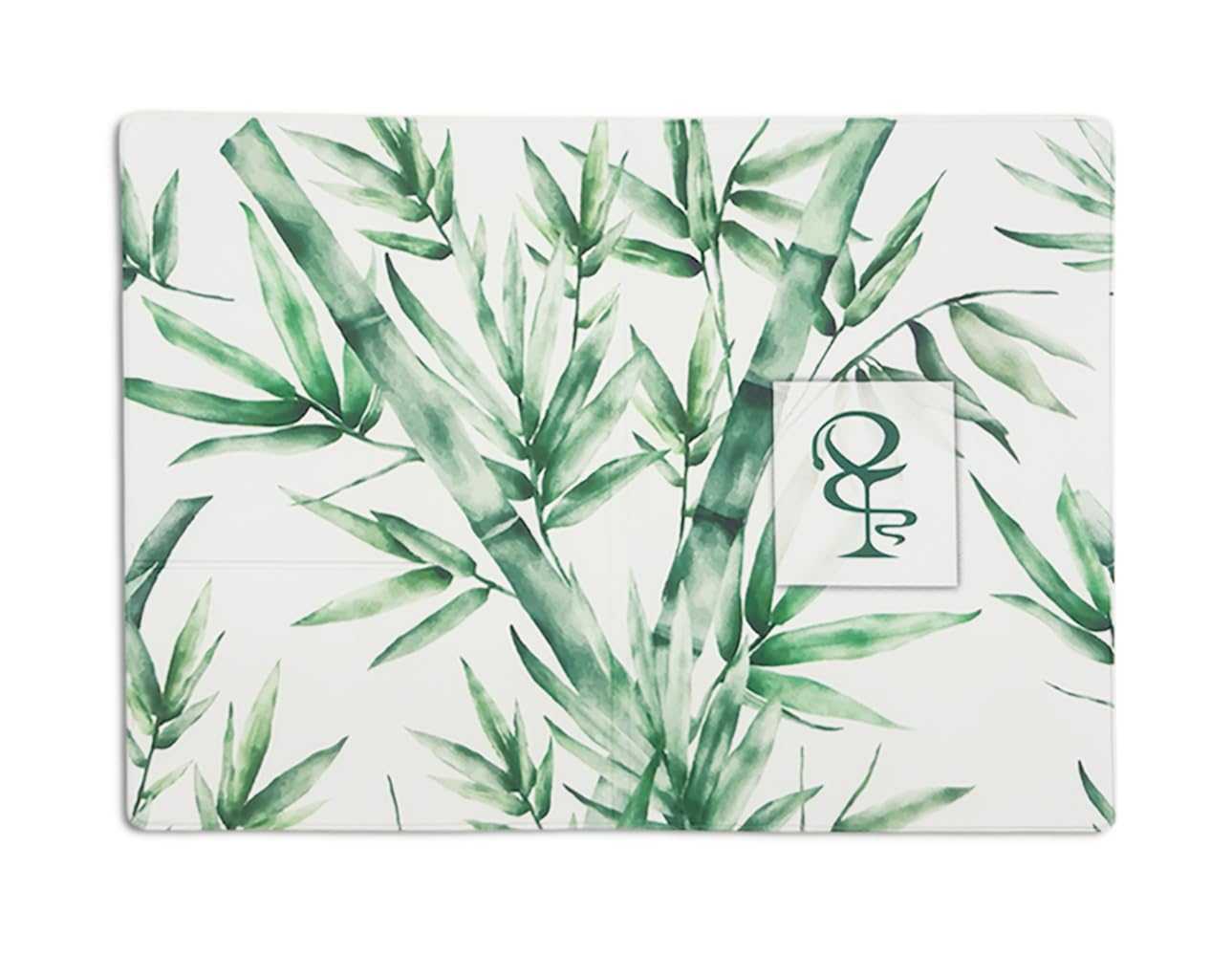 nemau - Pochette Garde Ordonnance - Gomme Expansée - Fabriqué en France - Étui pour Ordonnance, Feuilles de Soins, Carte Vitale, Carte Mutuelle, Carte d’Assurance Santé - Modèle Bambou
