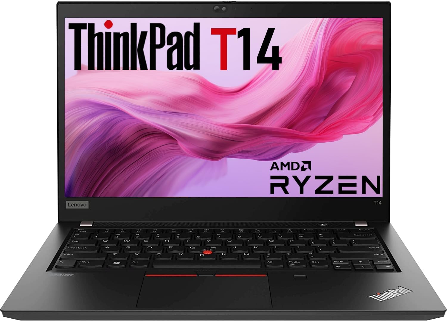Lenovo Thinkpad T14 Gen 1 Business Laptop, 14 Zoll FHD (1920x1080), AMD Ryzen 5 Pro 4650U, 16GB RAM, 256GB SSD, QWERTZ Tastatur, Windows 11 Pro (Generalüberholt)