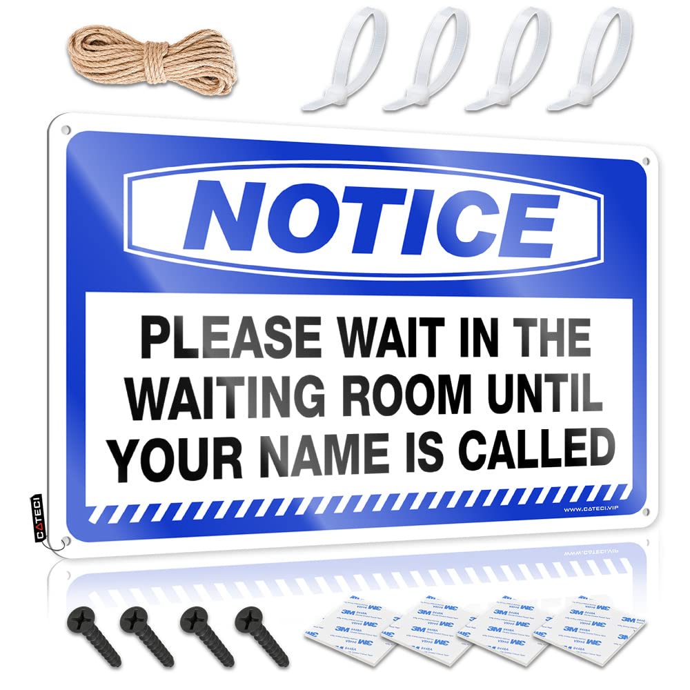 Metal Signs Funny Notice Please Wait In The Waiting Room Until Your Name Is Called Tin Sign Funny Garage Tin Sign Man Cave Signs And Decor