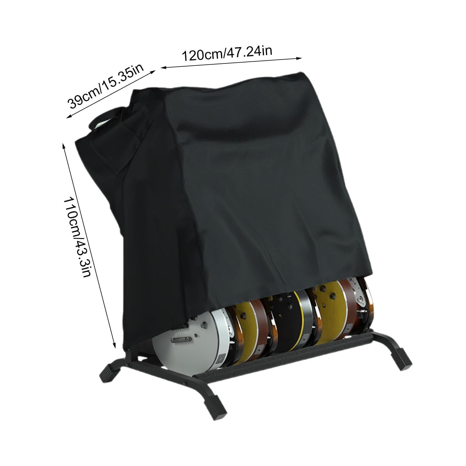 Housse Support Guitare Multiple - Protection ÉTanche Et Anti-Poussière, Capot De Support Au Sol Pour Guitares, Sac De Rangement Robuste | Accessoire Pratique Pour Guitares ÉLectriques, Acoustiques