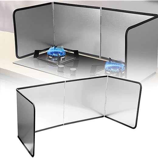 Stainless Steel Oil Splash Guard 75x30cm