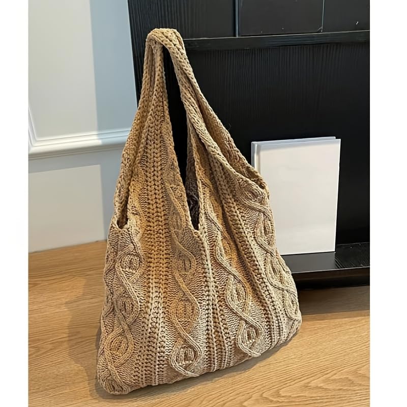 Bolso Tote de Crochet para Mujer miniatura 1