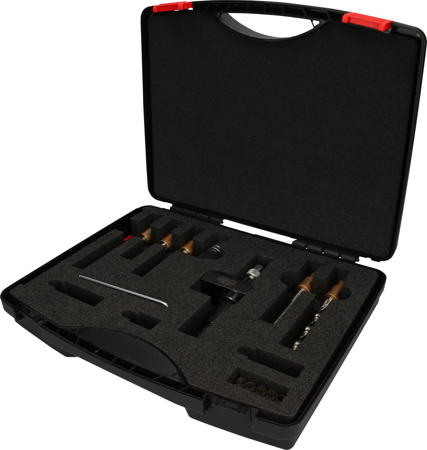 KS Tools 405.0050 Zestaw narzędzi do rozwiercania śruby mocowania wtryskiwacza, 22-szt