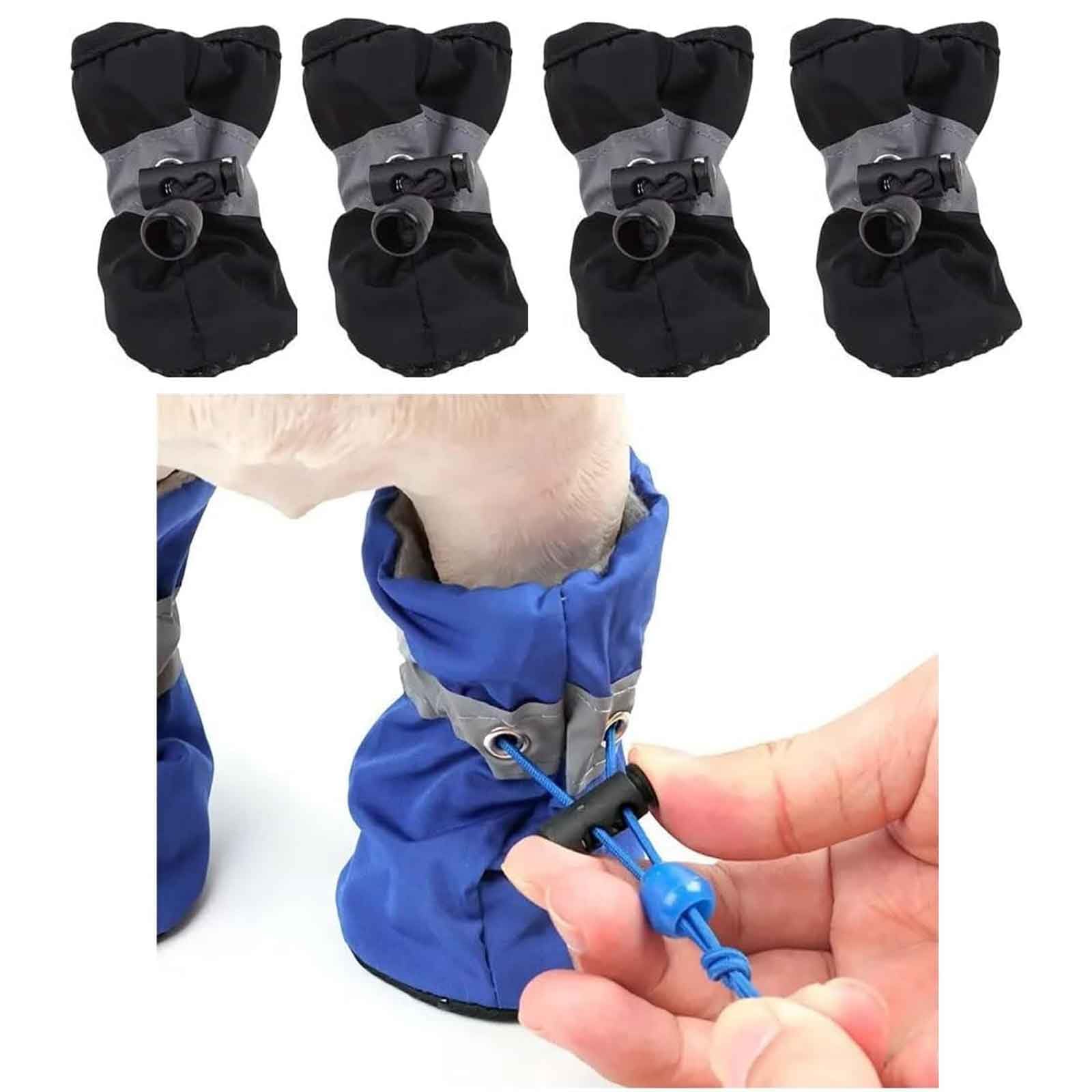 Dog moccasins Puppy shoes Toddler pet shoe covers Rain shoes pet shoes foot covers,pawz dog boots,dog socks paws stop licking dog boots （Size 2）