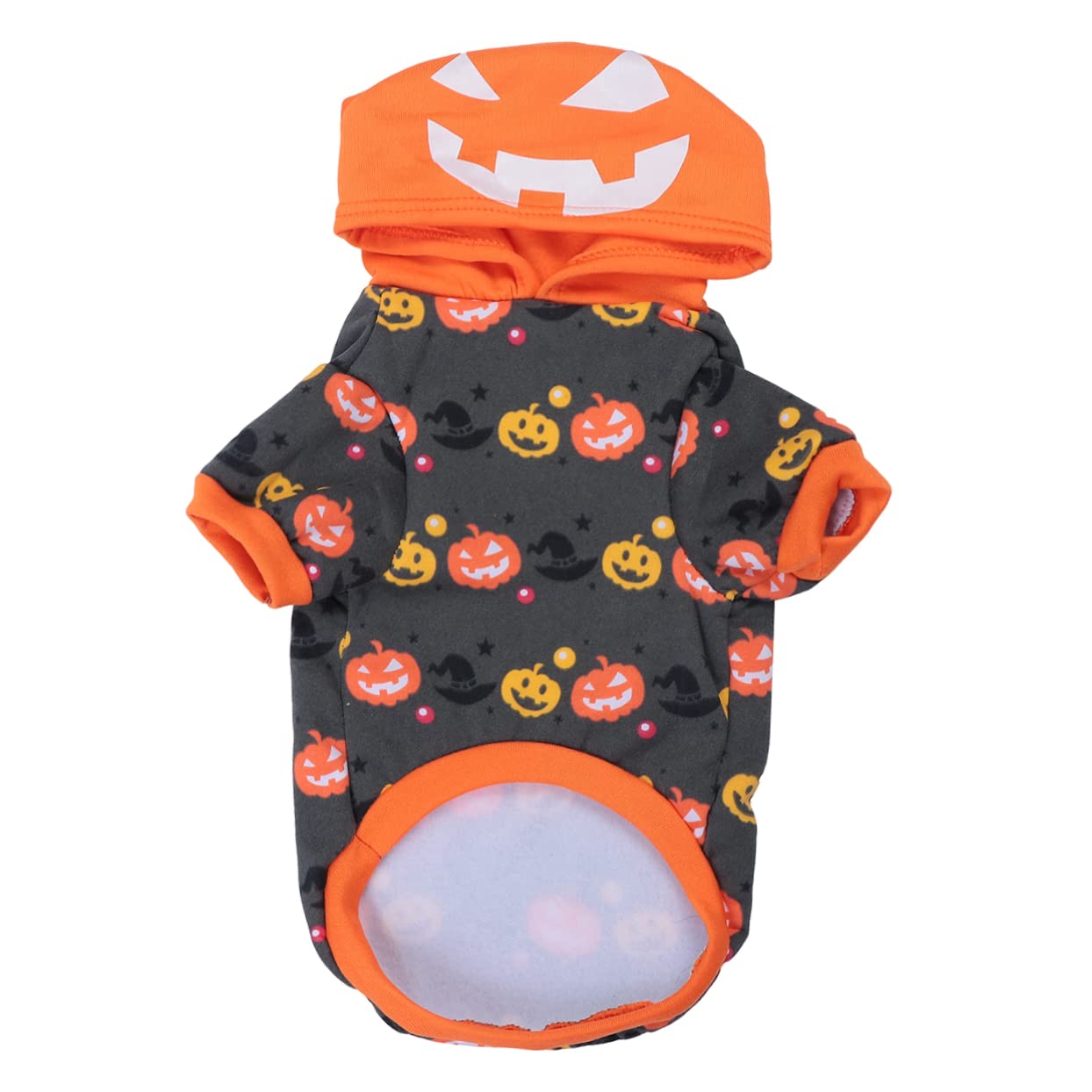 Didiseaon 3 Pz felpa di halloween per cani da compagnia felpa con cappuccio alla moda vestiti per cani di piccola taglia costume da compagnia vestiti divertenti da cucciolo