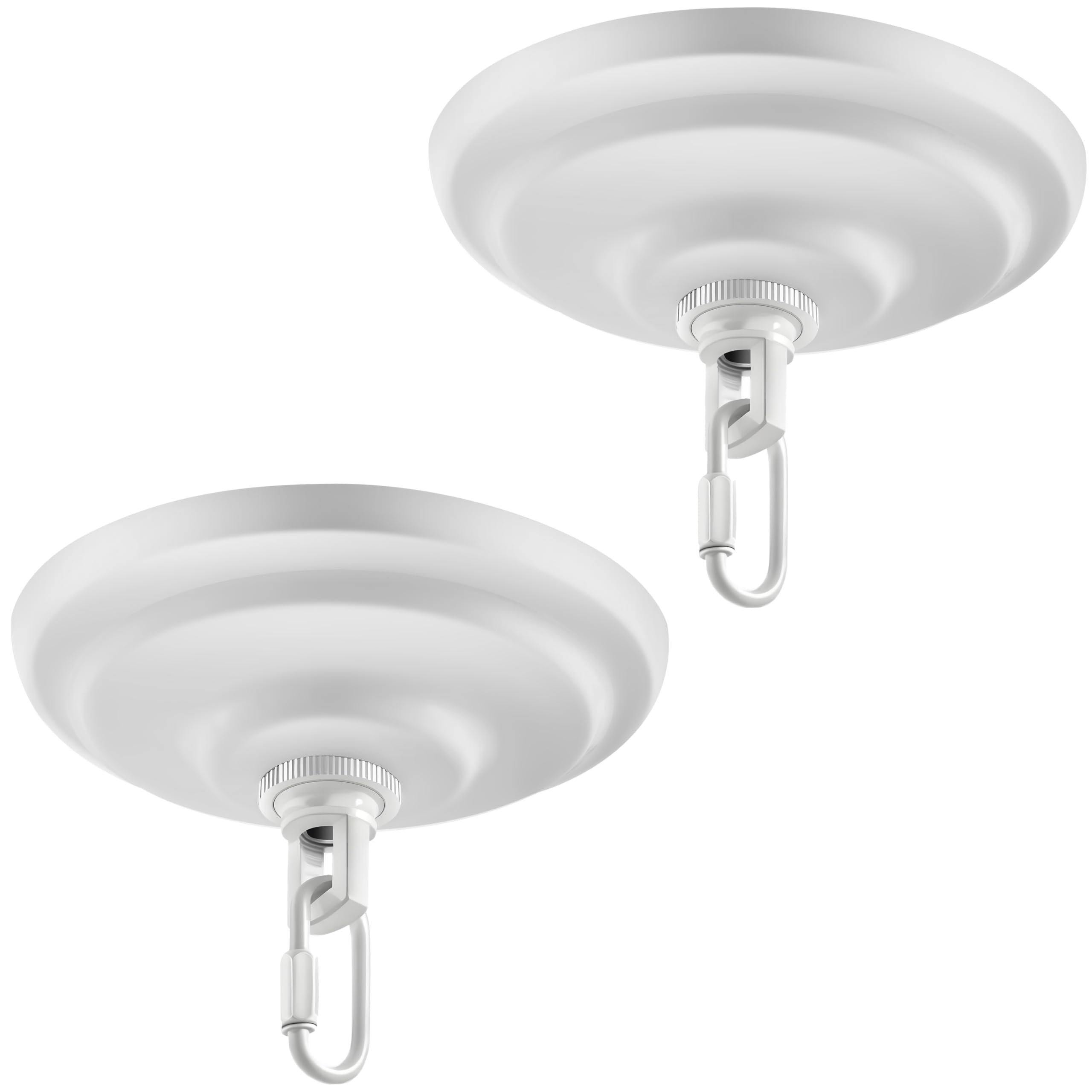5-5/16 Inch Light Canopy Kit with 6 Feet Hanging Chain, Heavy Duty, Replacement Cover Plate for Chandelier, Pendant Light, Swag Light, Ceiling Fan, Flower Basket or DIY Projects (Chrome) — Amazon image 12