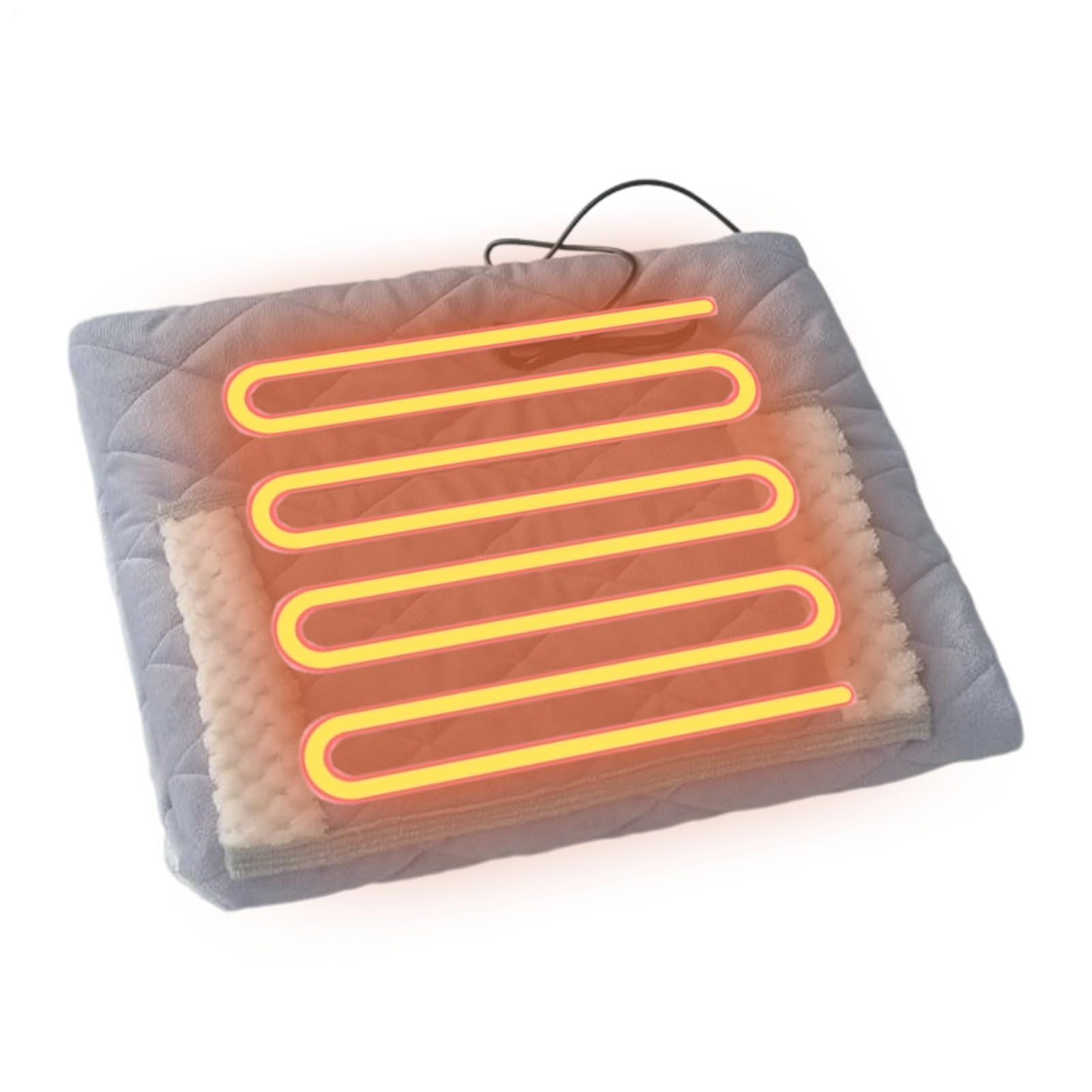 Manta eléctrica USB con calentador suave y protección de cama