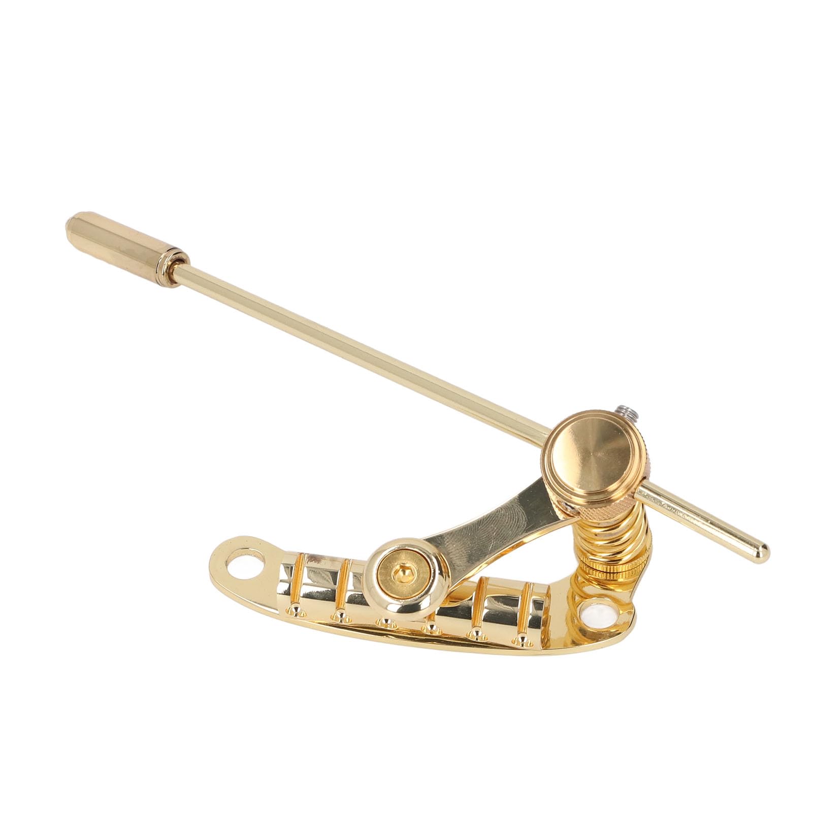 Gitara Elektryczna Vibrato Tailpiece Tremolo, Gold Aluminium Stop Compatible, Ulepszone Podtrzymanie i Rezonans, System Regulacji Precyzyjnej, łatwa Bezpośrednia Instalacja, Wszechstronna