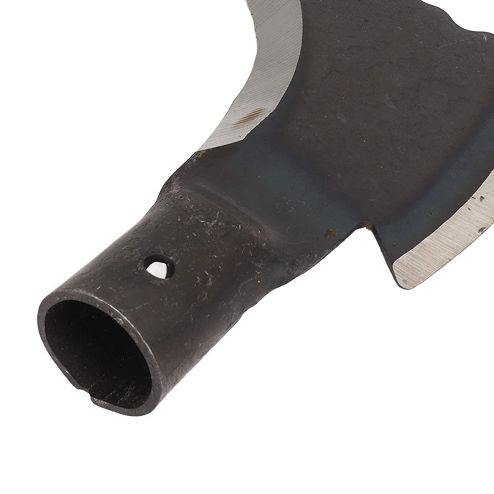 Bewinner Double Faux, Double Faucille en Acier à Haute Teneur en Manganèse, Double Faucille Facile et Confort, Outil de Jardinage Idéal pour la Coupe de L'herbe en Plein Air, la Taille (Tête de coupe
